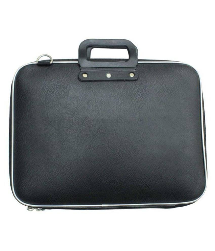 PH Artistic - Black Synthetic Office Bag PH Artistic - Black Synthetic Office Bag