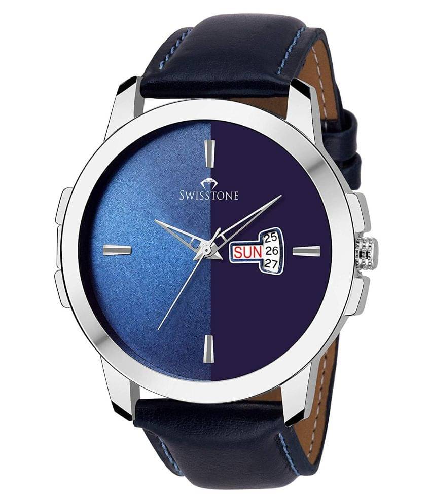     			Swisstone WT385 Leather Analog Men's Watch