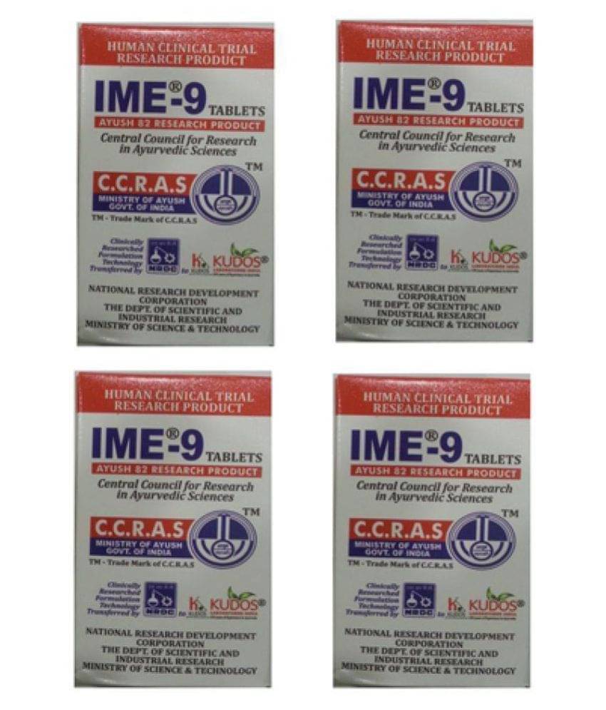     			Kudos ime-9 pack of-4 Tablet 60 no.s
