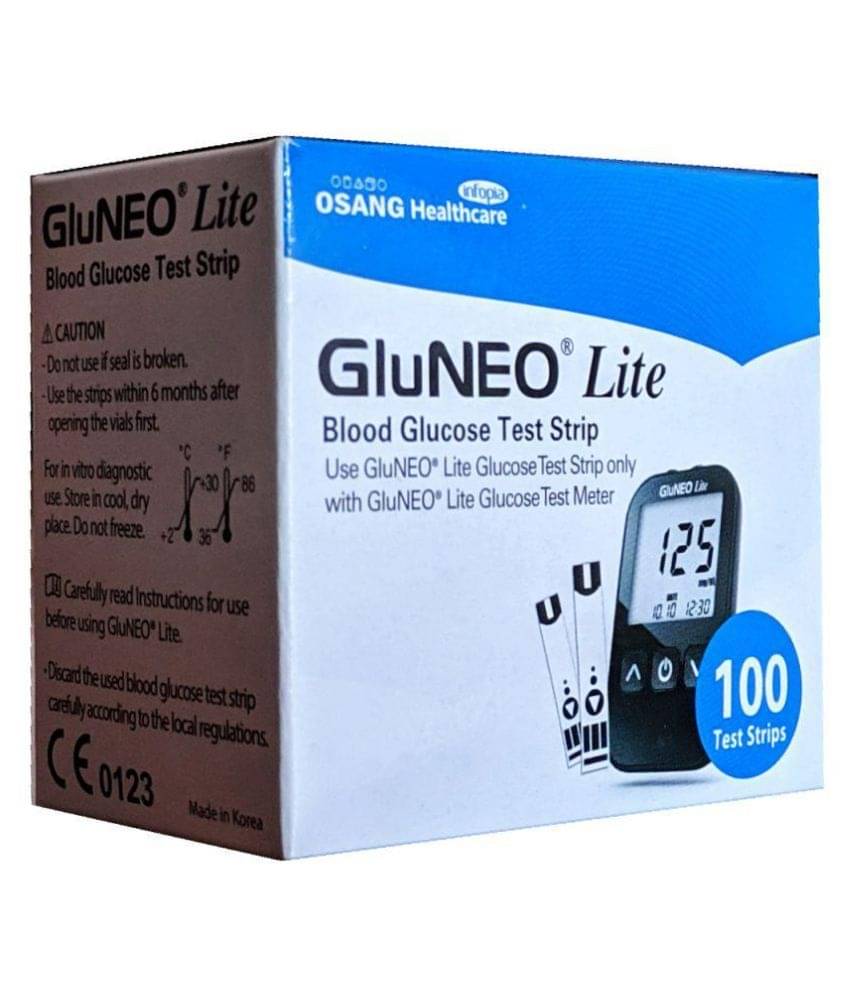     			InfopiagluNeo Lite 100 Sugar Test Strips (2 X 50 Strips)