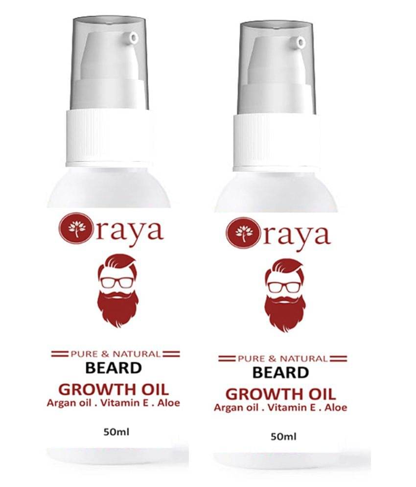     			ORAYA Double Beard Oil For Growth 100 ml Pack of 2