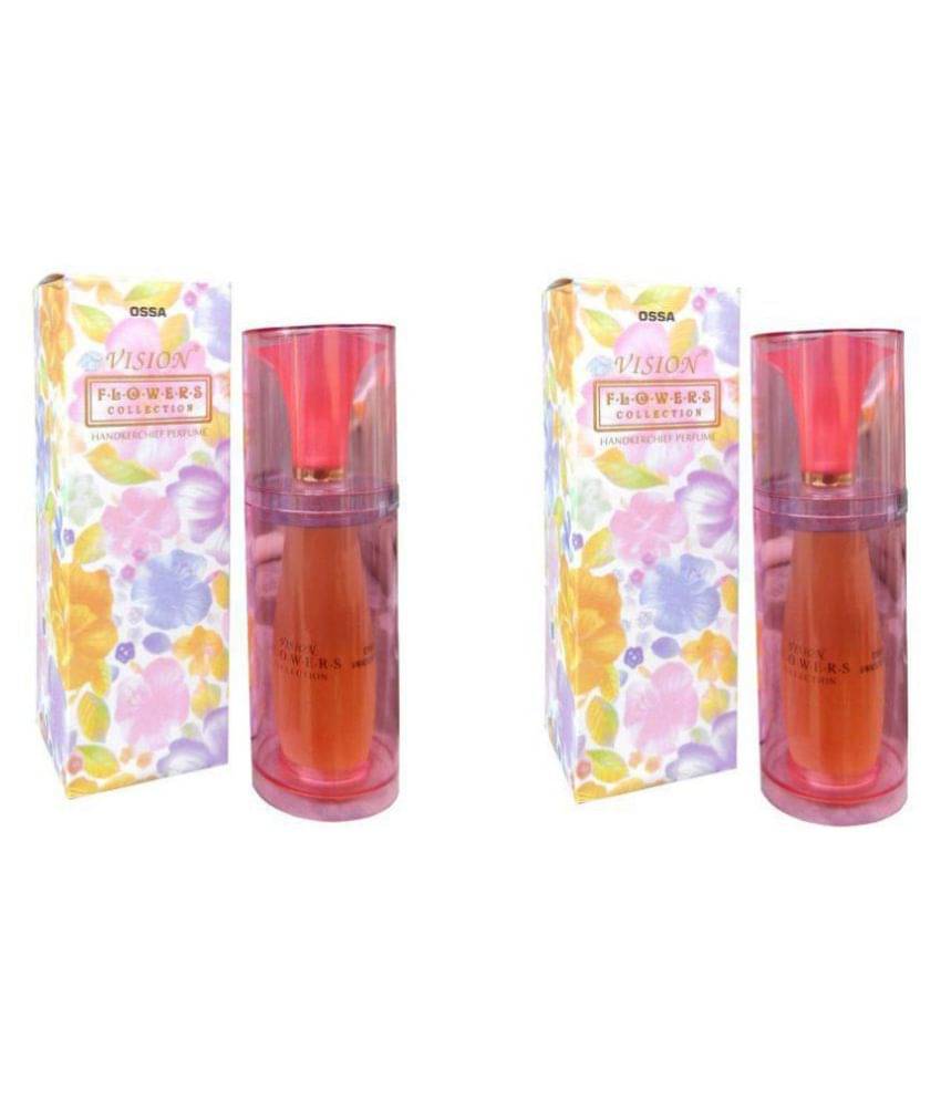     			OSSA Vision Flower Collection Hanky perfume combo of 30 ml*2