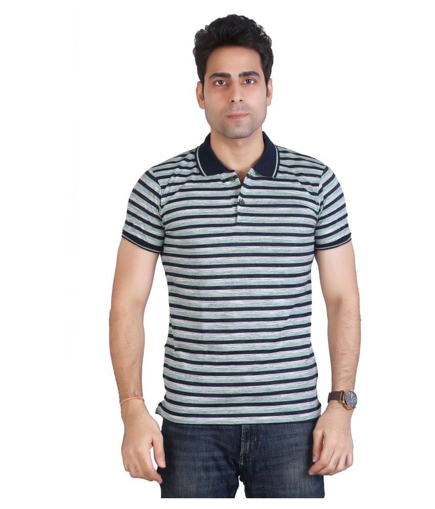 Awack Green Slim Fit Polo T Shirt Awack Green Slim Fit Polo T Shirt