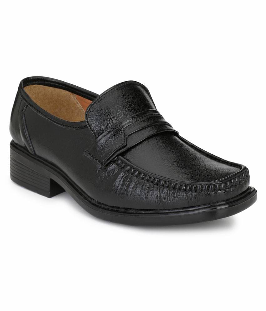 Bata Black Men's Slip On Formal Shoes