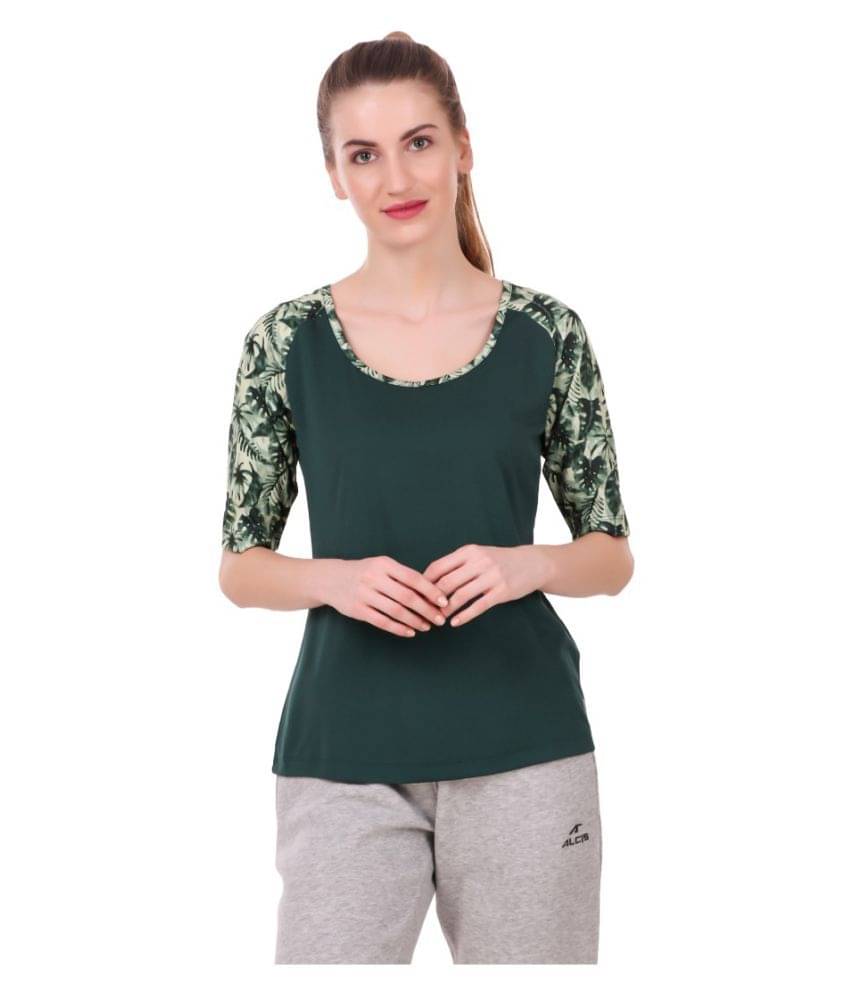 Alcis - Blue Polyester Women's Regular Top ( Pack of 1 ) Alcis - Blue Polyester Women's Regular Top ( Pack of 1 )