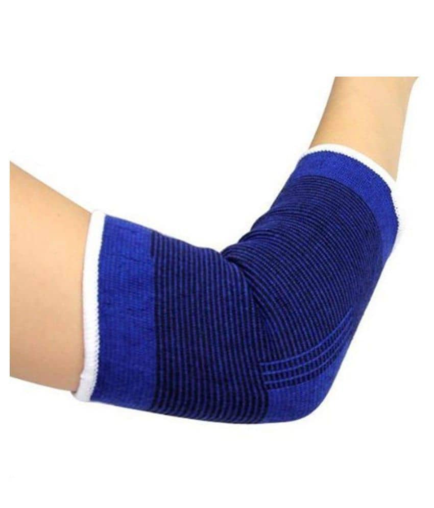 NJ STAR Blue Elbow Supports