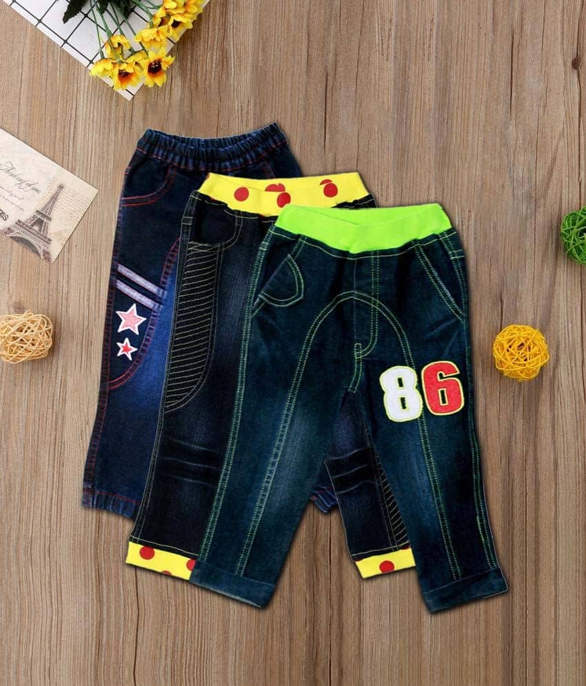 Me N My Blue Latest Fashion Jeans Pack of 3 - Jeans | Buy online on ZillyBuy