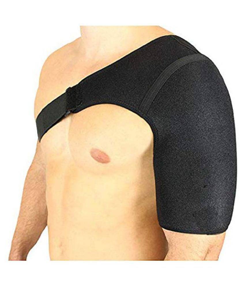 Medtrix Shoulder Support Compression Neoprene Black (Left) Free Size Medtrix Shoulder Support Compression Neoprene Black (Left) Free Size