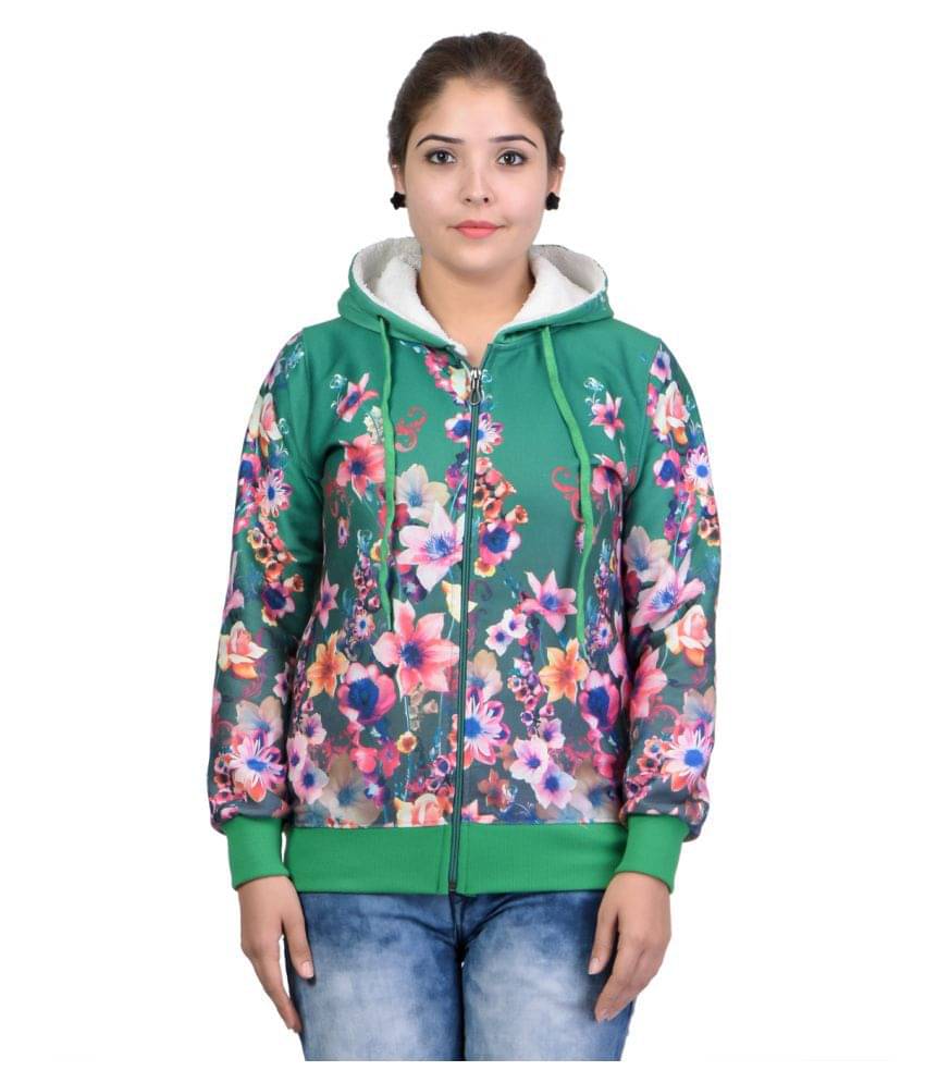 Kaily Women Fleece Round Neck Sweatshirt For ( Multicolor ) Kaily Women Fleece Round Neck Sweatshirt For ( Multicolor )