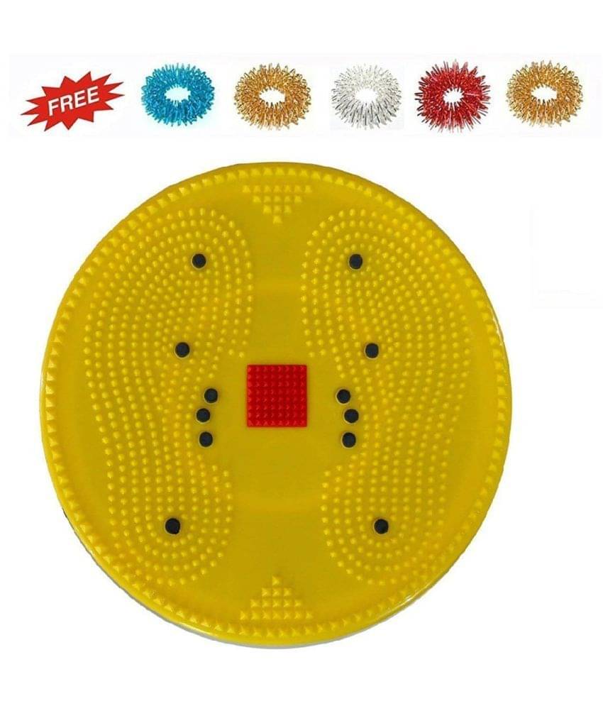     			AHCS Tummy Trimmer Acupressure Twister Useful for Figure Tone-up Spine Fitness Abs Trimming (Yellow)