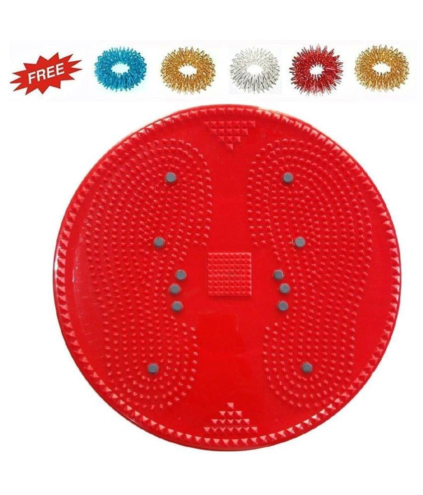 AHCS Tummy Trimmer Acupressure Twister Useful for Figure Tone-up, Spine Fitness, Abs Trimming (Red) AHCS Tummy Trimmer Acupressure Twister Useful for Figure Tone-up, Spine Fitness, Abs Trimming (Red)