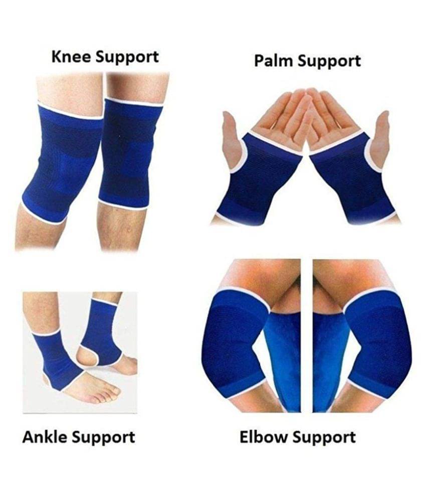 NJ STAR Ankle, Elbow, Palm, Knee Support Braces for Surgical and Sports Activity Like Hockey, Bike, Crossfit and Provides Relief. (Ankle Elbow Palm Knee Combo) NJ STAR Ankle, Elbow, Palm, Knee Support Braces for Surgical and Sports Activity Like Hockey, Bike, Crossfit and Provides Relief. (Ankle Elbow Palm Knee Combo)