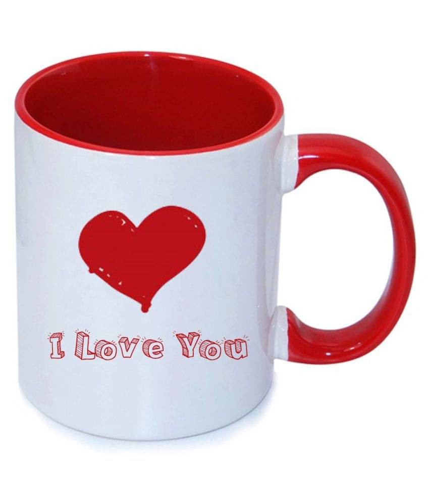     			COLOR YARD Ceramic Coffee Mug 1 Pcs 320 ml