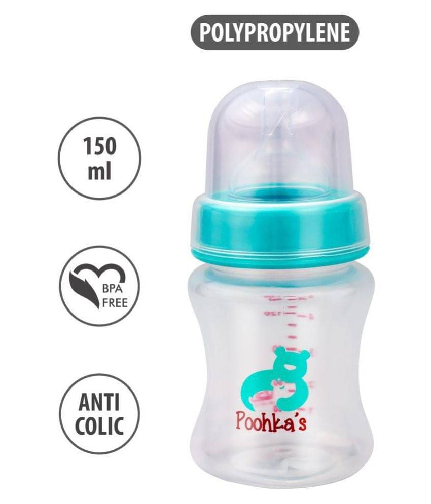 Small Wonder - Green 150 ml Feeding Bottle (Pack of 1) Small Wonder - Green 150 ml Feeding Bottle (Pack of 1)