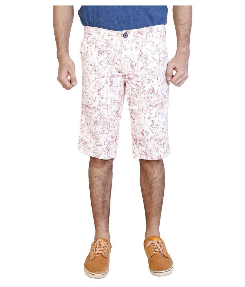     			Frod Red Cotton Men's Three-Fourths ( Pack of 1 )