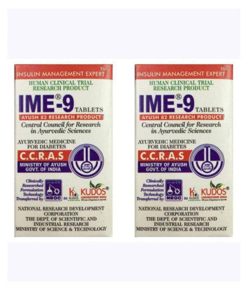     			IME-9 pack of 2 Tablet 120 no.s