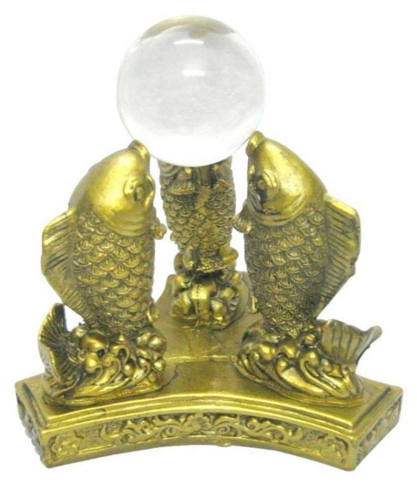     			Raman Collection Fenshui Fish with Crystal Ball