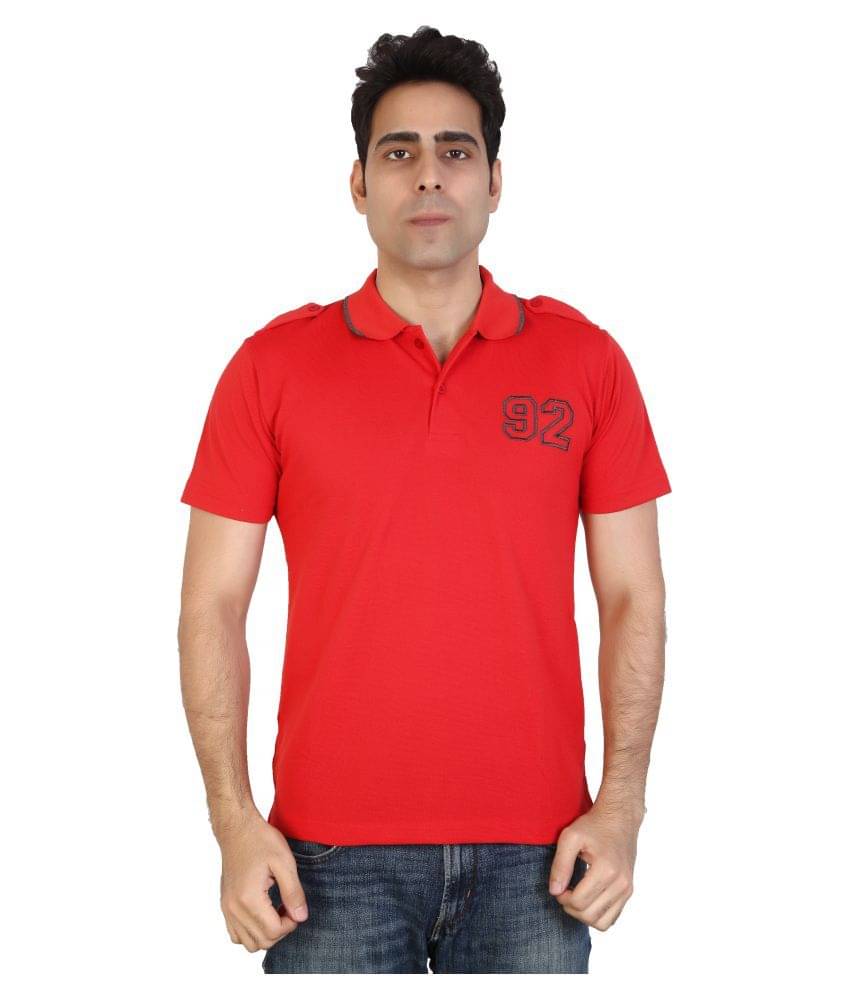     			Awack Yellow Slim Fit Polo T Shirt