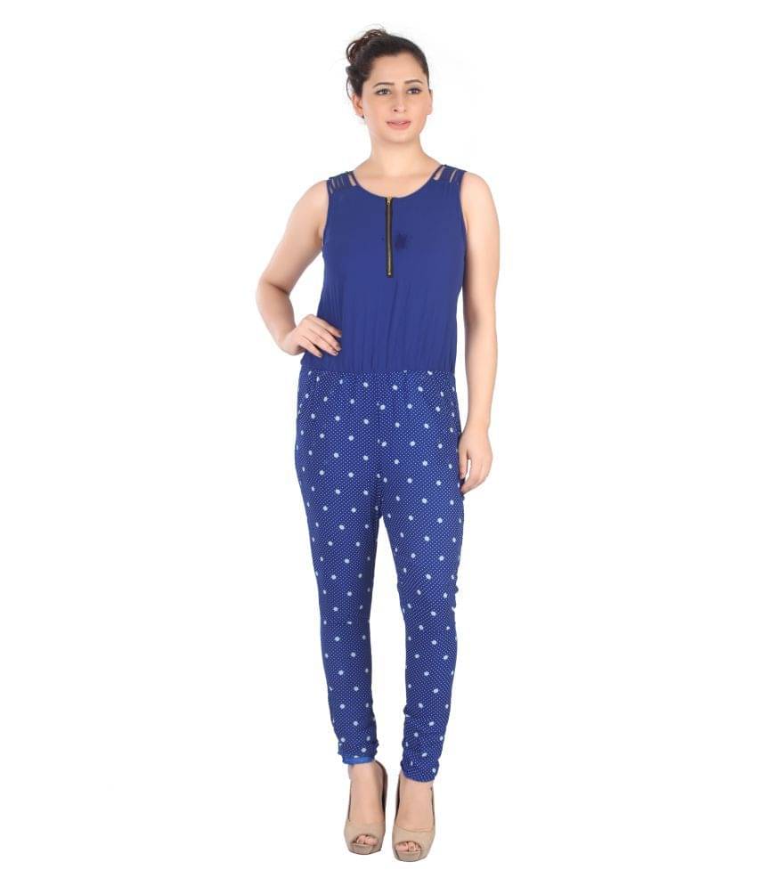     			FCK-3 Multi Color Polyester Jumpsuit