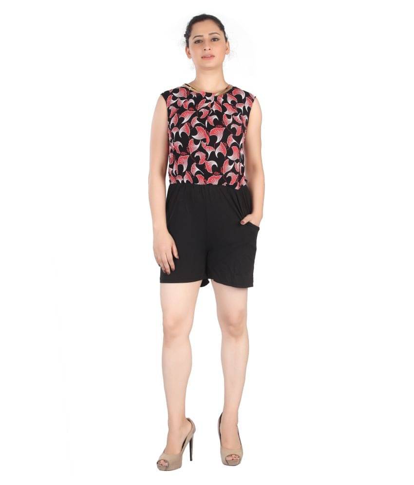     			FCK-3 Multi Color Polyester Jumpsuit