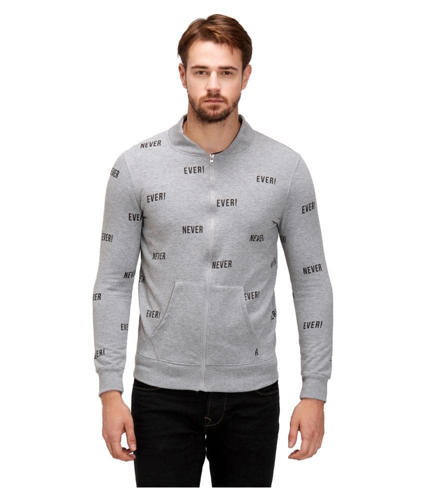 Maniac Grey Casual Jacket Maniac Grey Casual Jacket