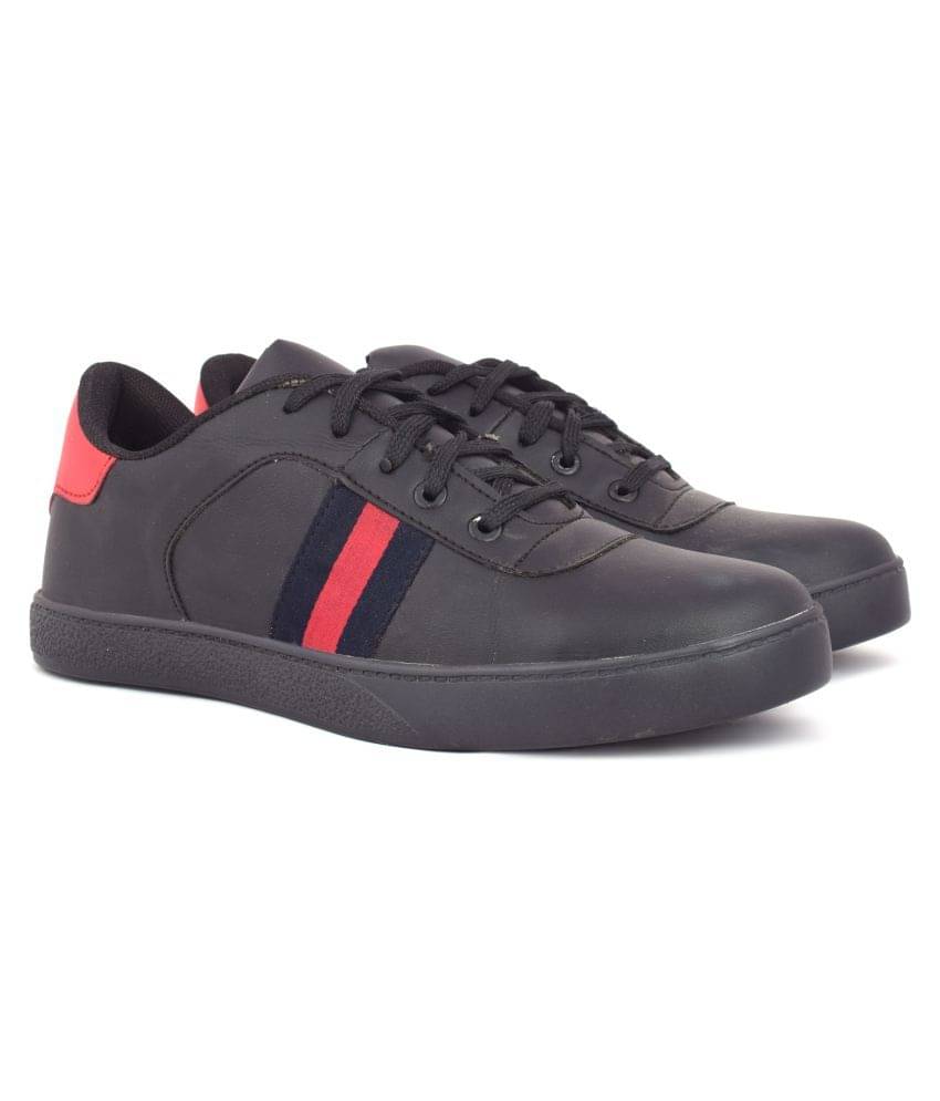     			Aishwary Glams Sneakers Black Casual Shoes