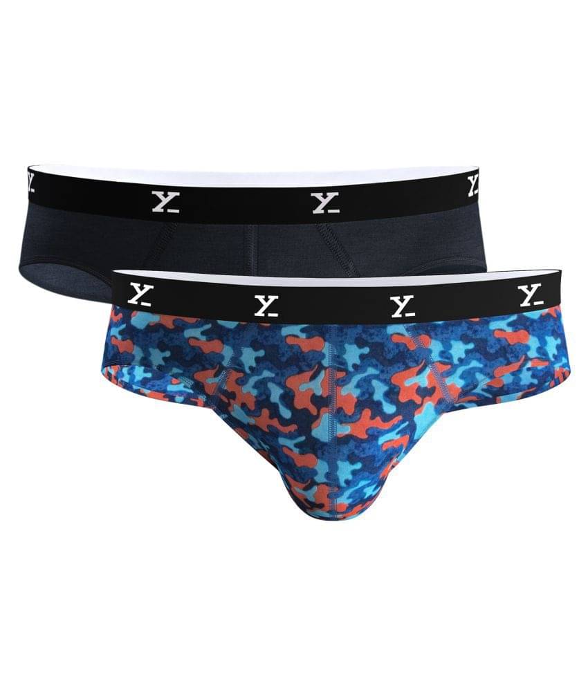     			XYXX Pack of 2 Cotton Briefs For Men's ( Multi )
