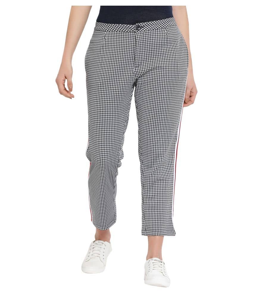 AUSTIN WOOD White Cotton Maternity Trousers