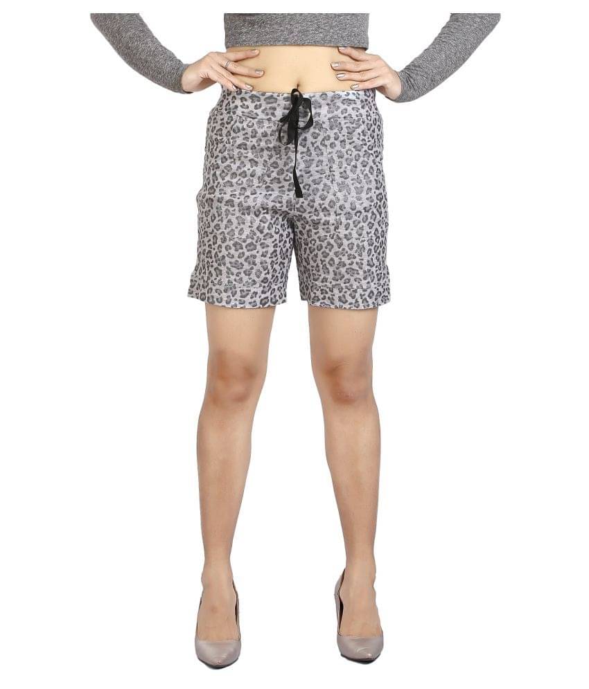     			FCK-3 Poly Cotton Hot Pants - Multi Color