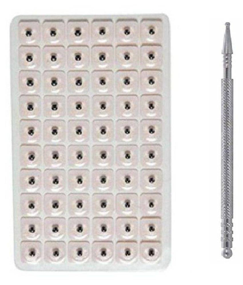     			AHCS acupuncture needle ear vaccaria auricular seed therapy pack of 60 + sujok jimmy 1
