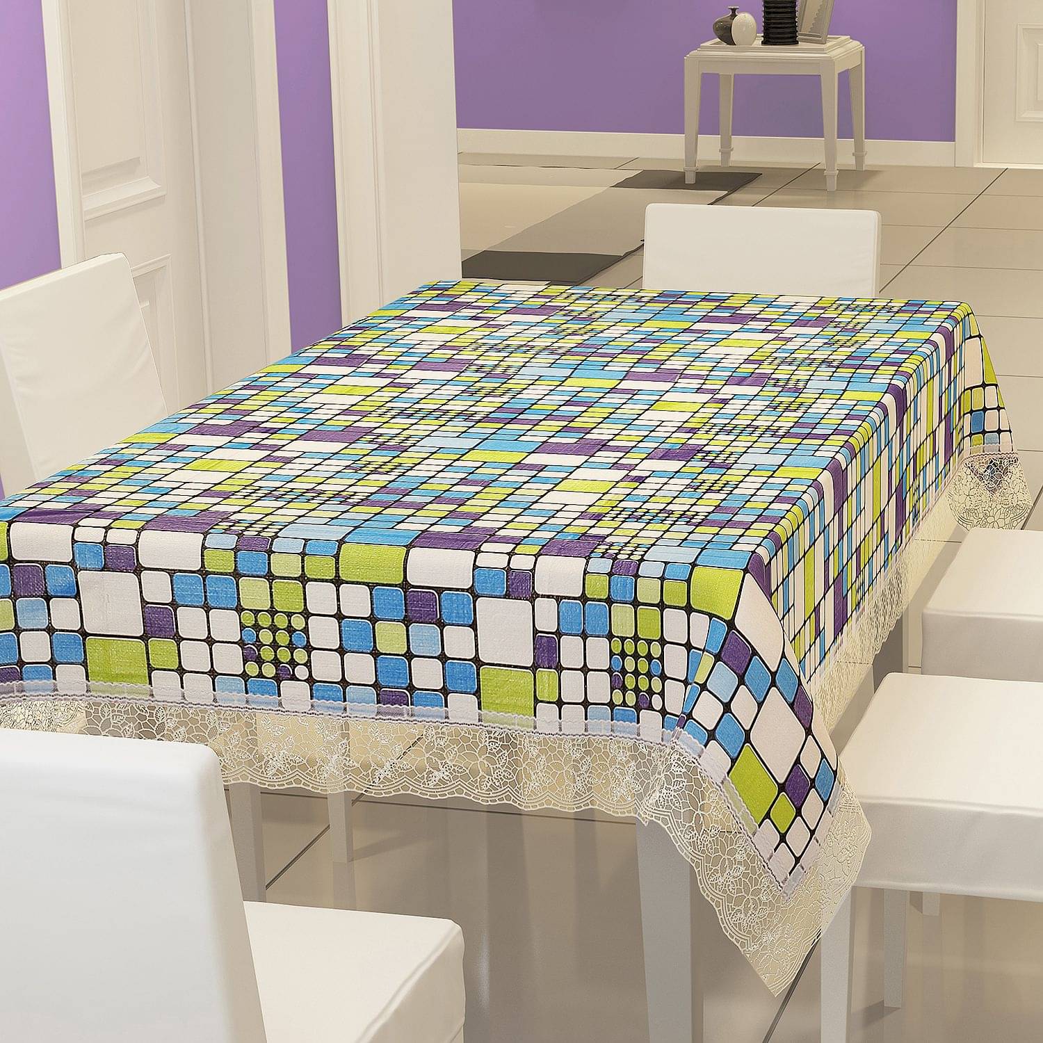 E-Retailer 6 Seater PVC Single Table Covers E-Retailer 6 Seater PVC Single Table Covers