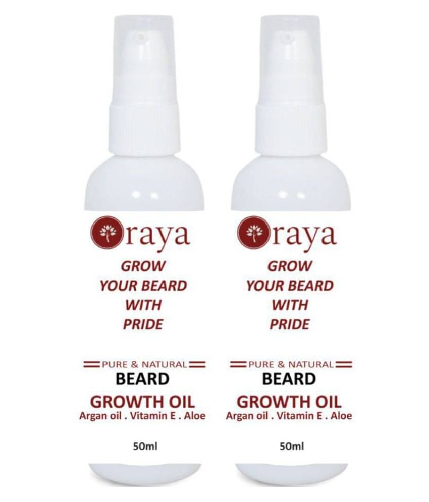 ORAYA Improved Beard Oil For Growth 100 ml Pack of 2 ORAYA Improved Beard Oil For Growth 100 ml Pack of 2