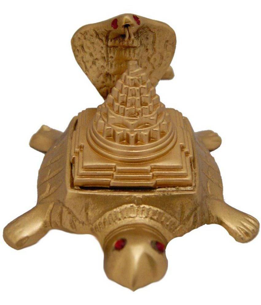     			Shree Yantra With Tortoise And Naag Devta