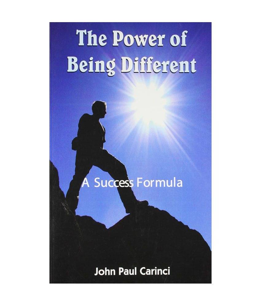     			The Power Of Being Different
