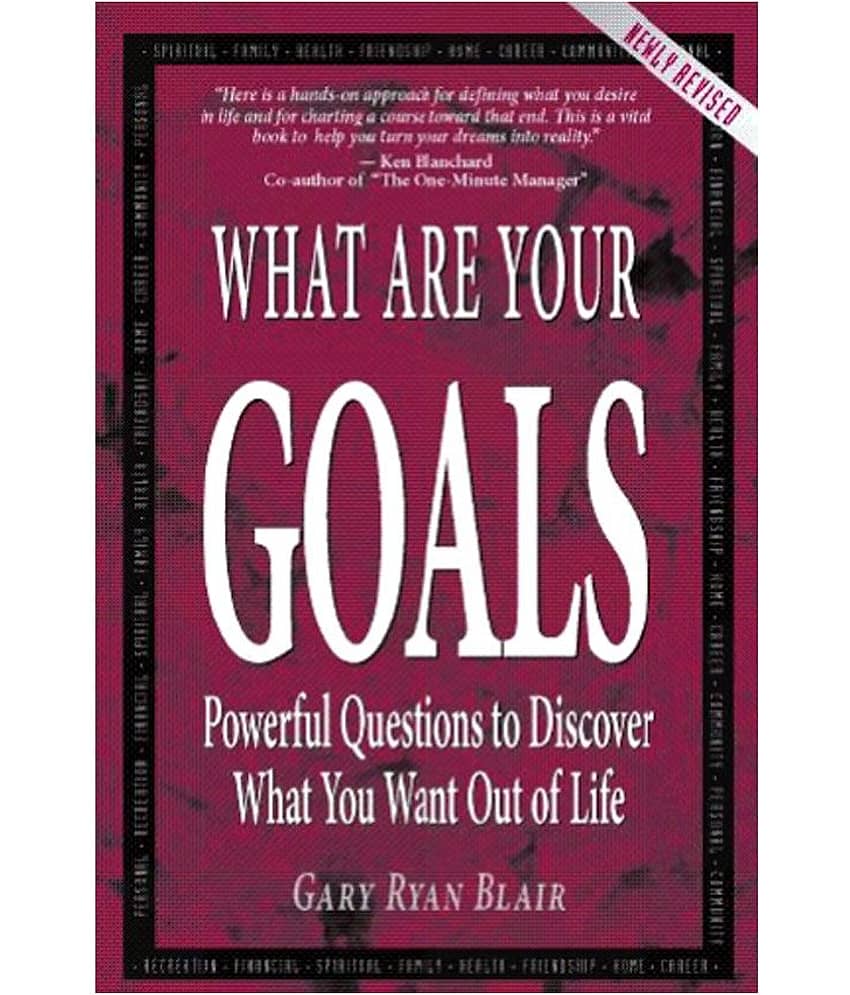 What Are Your Goals - Powerful Questions To Discover What You Want Out Of Life - Stationery | Buy online on ZillyBuy