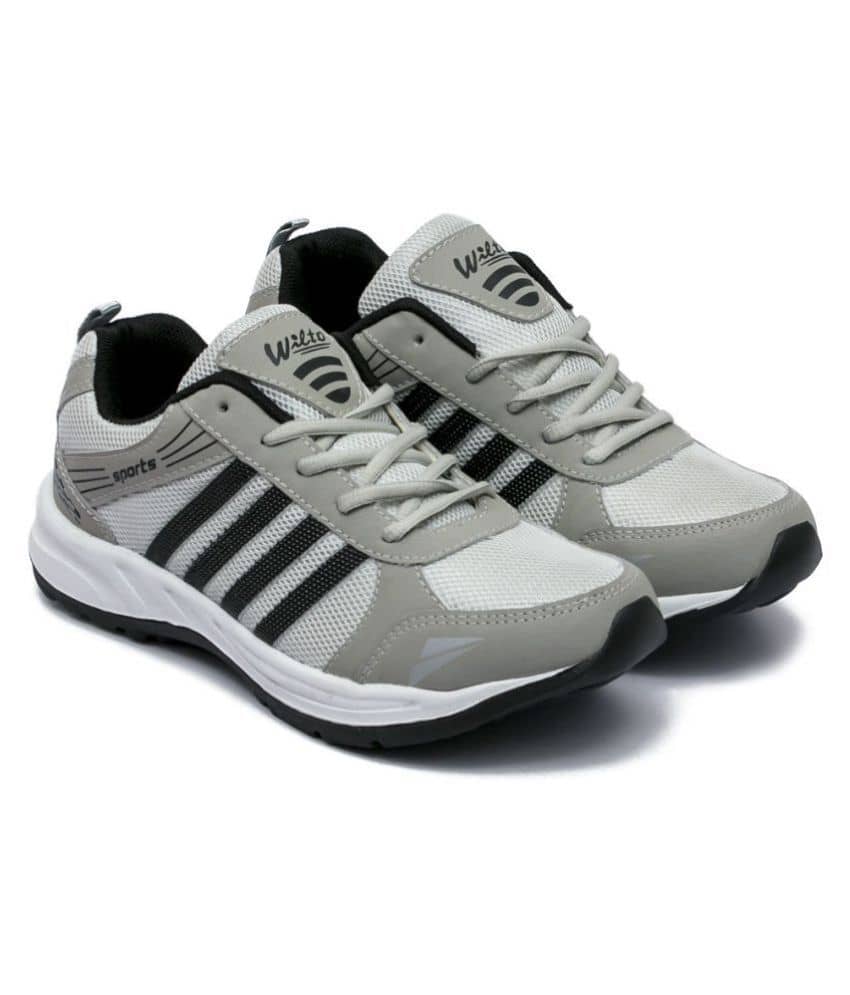 ASIAN WONDER-1313 Gray Men's Sports Running Shoes - Sports Shoes | Buy online on ZillyBuy