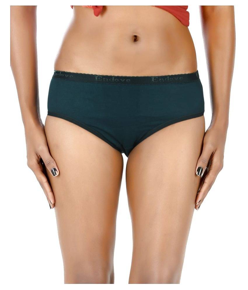 FCK-3 Cotton Lycra Women's Hipsters ( Green ) FCK-3 Cotton Lycra Women's Hipsters ( Green )