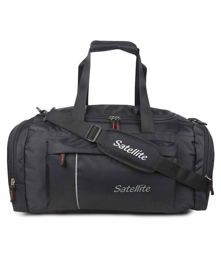     			SATELLITE Charcoal Solid Duffle Bag