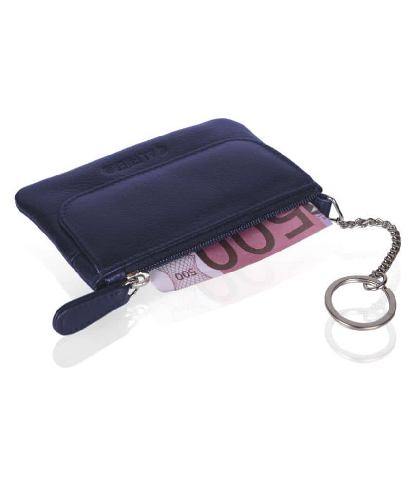 Calfnero Genuine Leather Key Case/Coin Wallet