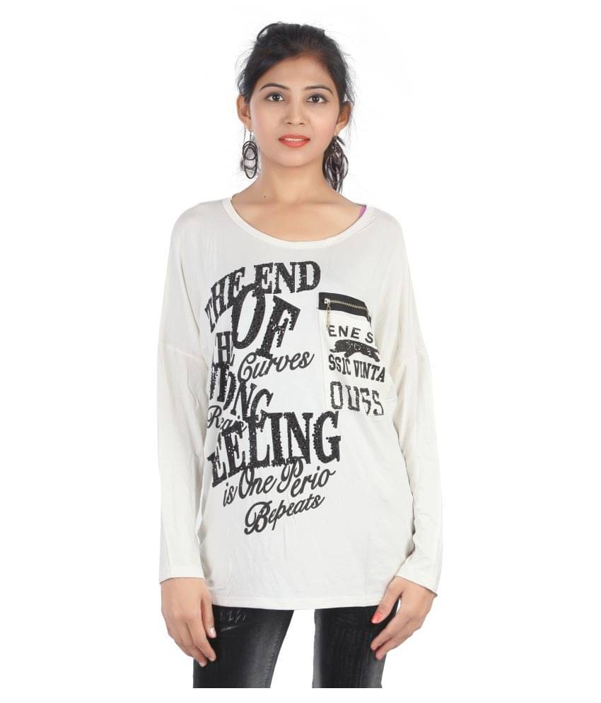 FCK-3 Women Cotton Regular Fit Round Neck T-Shirt ( Grey ) FCK-3 Women Cotton Regular Fit Round Neck T-Shirt ( Grey )