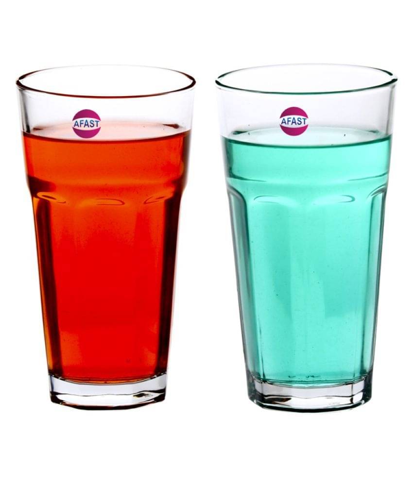 Afast Water/Juice Glasses Set, 300 ML - (Pack Of 2) Afast Water/Juice Glasses Set, 300 ML - (Pack Of 2)
