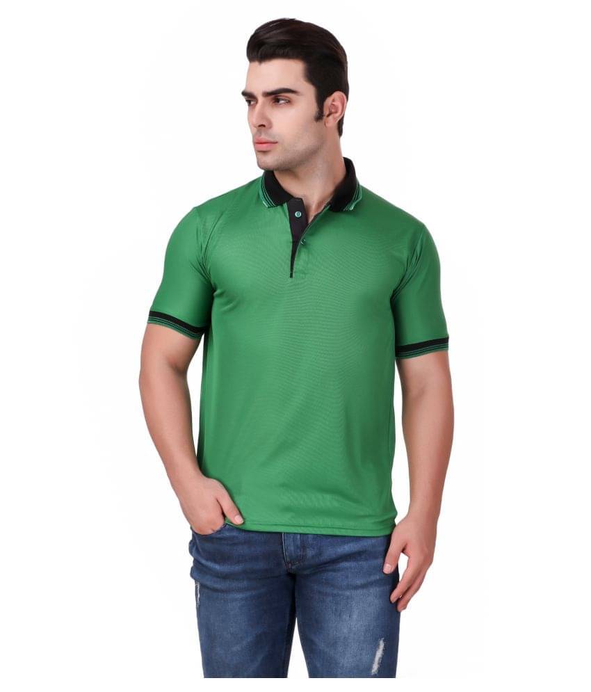 Galatea Green Slim Fit Polo T Shirt Galatea Green Slim Fit Polo T Shirt