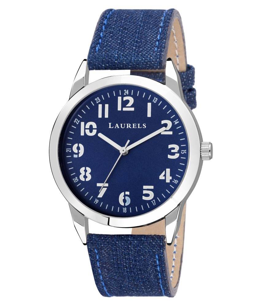     			Laurels Lwm-Dnm-II-030307 Leather Analog Men's Watch