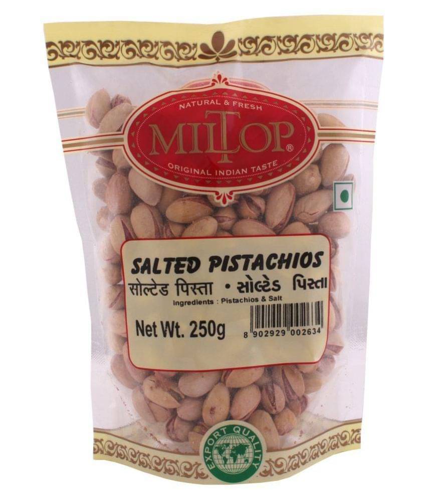     			Miltop Pistachio Nut (Pista) 250 gm