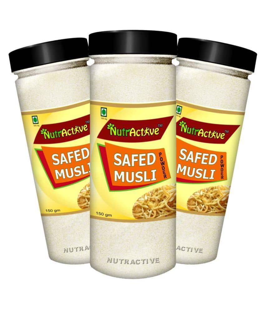NutrActive Safed Musli 450 gm Multivitamins Powder