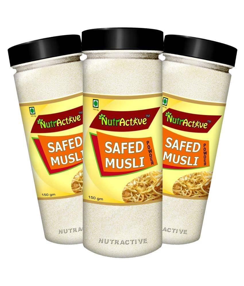     			NutrActive safed musli 450 gm Vitamins Powder