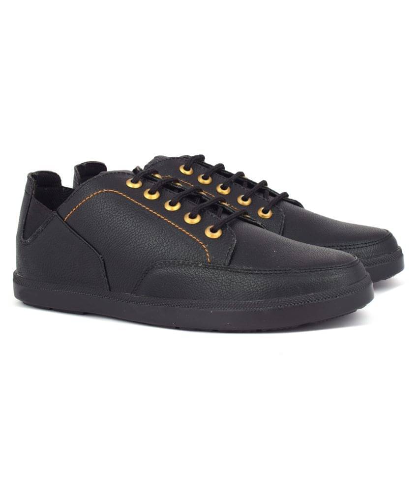     			Aishwary Glams Sneakers Black Casual Shoes