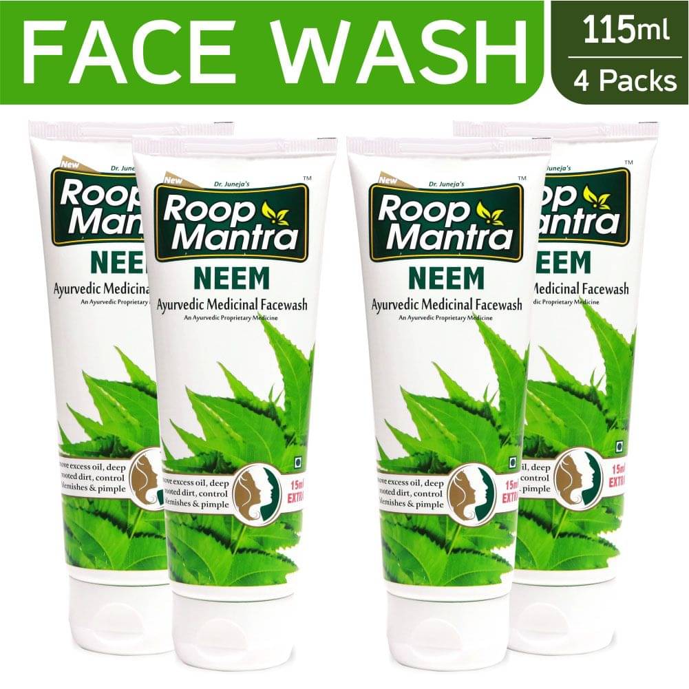     			Roop Mantra - Acne or Blemishes Removal Face Wash For All Skin Type ( Pack of 4 )