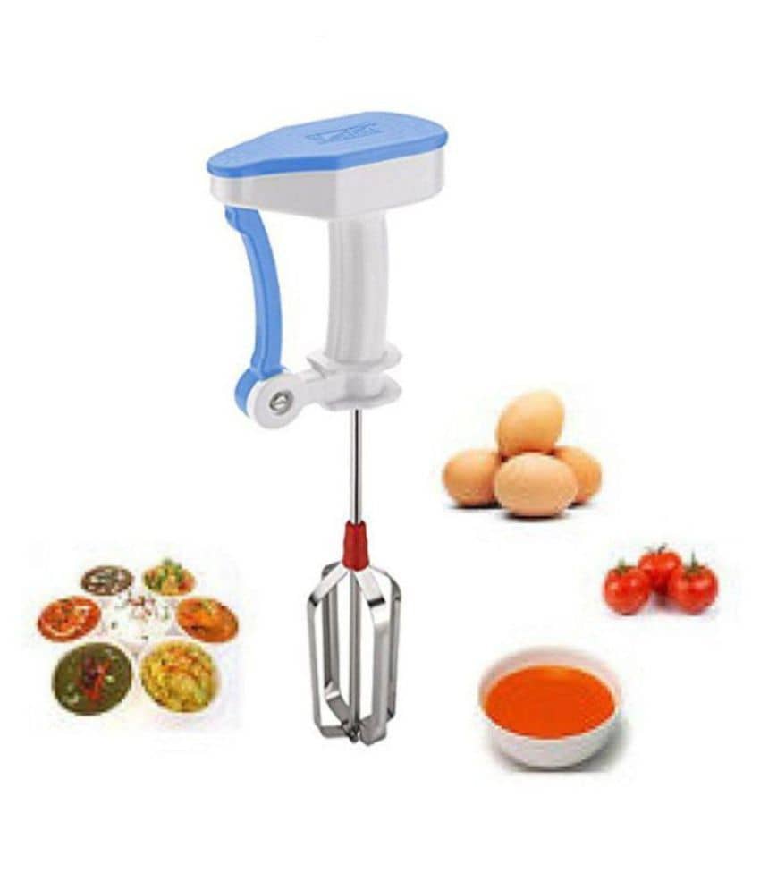 Stainless Steel Vestire Manual Hand Blender for Egg & Cream Beater, Milkshake, Lassi, Butter Milk Mixer
