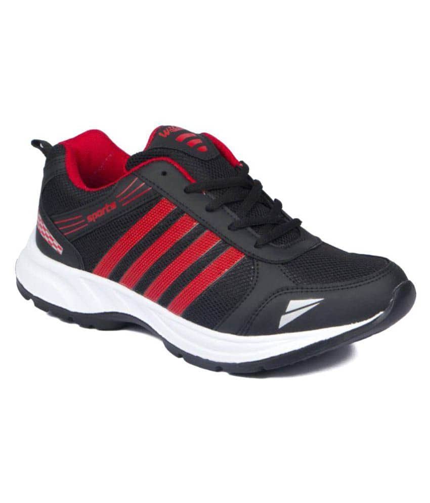 ASIAN Wonder-13 Black Men's Sports Running Shoes - Sports Shoes | Buy online on ZillyBuy
